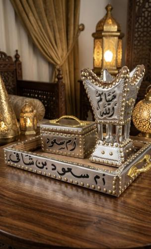 طقم مبخره وصندوق عود وصنيه
