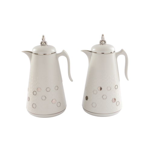 طقم ترامس شهد العرب رمادي نيكل