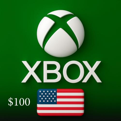 بطاقة شحن إكس بوكس الأمريكى 100 دولار