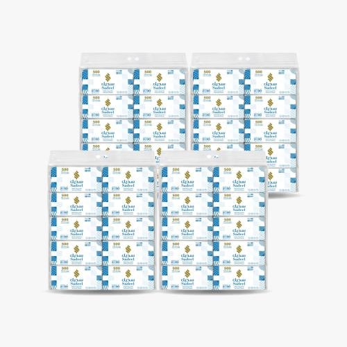 مناديل سديل | 40 عبوه 500 منديل مفرد