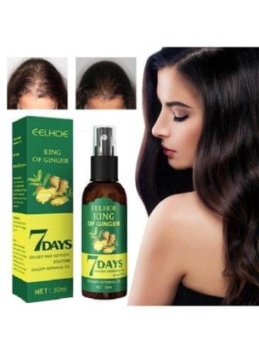 ايلهو زيت الزنجبيل الجرثومي بخاخ نمو الشعر