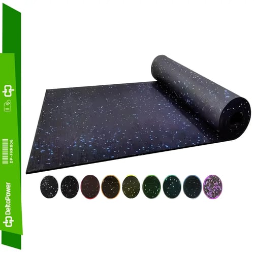 رول أرضيات مطاط للجيم 10م – Rubber Roll (SBR)