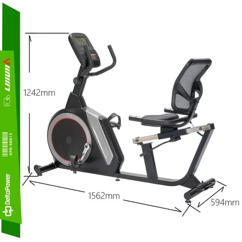 دراجة ثابتة بمسند ظهر – Recumbent Exercise Bike -...