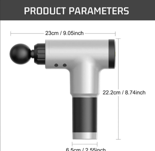 Muscle Massage Gun 6-Speed [Delta Power | DP-ACC-4...