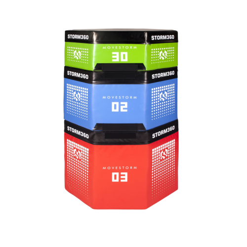 Octagonal Jump Safe Foam Plyo Boxes [MD Buddy | MD...
