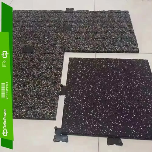 أرضيات مطاط متشابكة من القاعدة كومبوزيت بسطح EPDM...