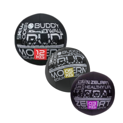 Black Steel Sand Balls 3–12KG [MD Buddy | MD1293]...