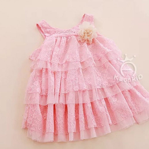 فستان من التل الناعم صيفي