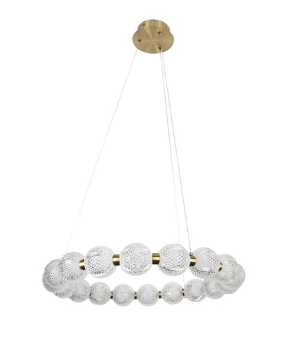 ثريا مودرن ذهبي لون الإنارة 3 إضاءات قطر 60 سم 25...