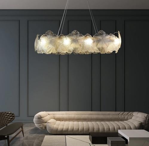 ثريا مودرن ذهبي فاخر قطر 80*35 سم