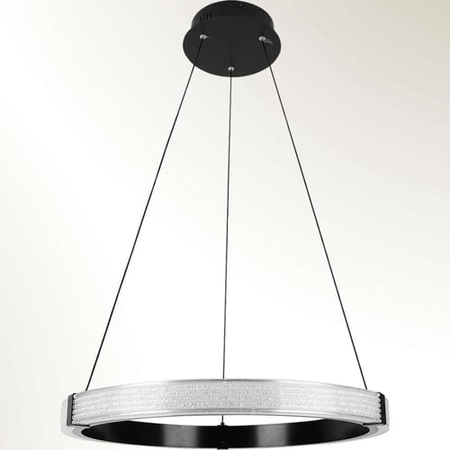 نجف مودرن أسود 3 اضاءات 65 واط