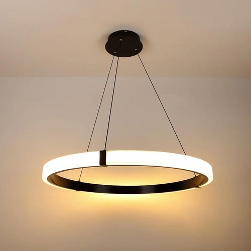 نجف مودرن أسود 3 اضاءات 105 واط