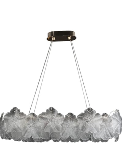 ثريا مودرن ذهبي فاخر قطر 80*35 سم