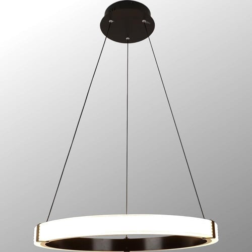 نجف مودرن أسود 3 اضاءات 65 واط