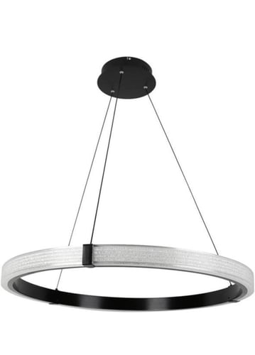 نجف مودرن أسود 3 اضاءات 105 واط