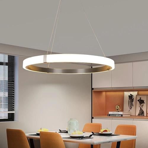 نجف مودرن رمادي 3 اضاءات 105 واط