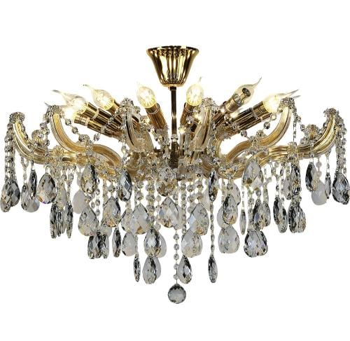 ثريا شمعدان ذهبي فاخر قطر 74 سم