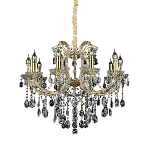 ثريا شمعدان ذهبي فاخر قطر 80 سم