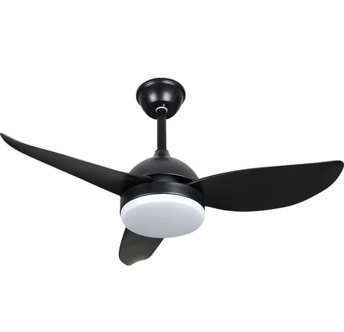 مروحة سقف مودرن مع غطاء رمادي لون الانارة 3اضاءات