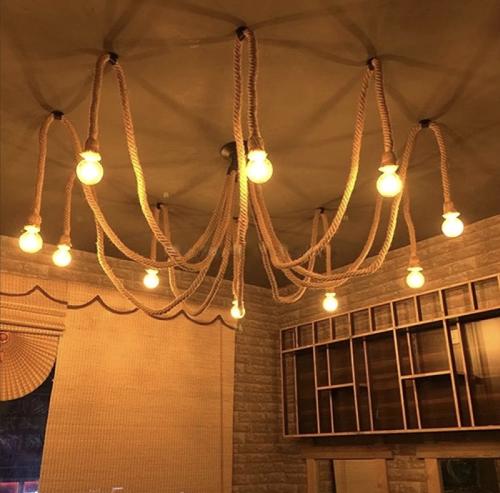 إضاءة علاقي حبال ريفي 10 أذرع