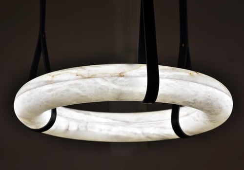 نجف علاقي مودرن 2 متر اسود لون الانارة 3 اضاءات 36...