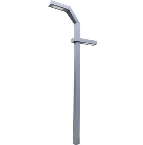 كشافات LED عمدان شوارع رمادي لون الانارة أبيض 100...