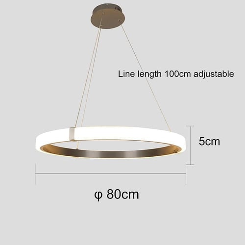 نجف مودرن رمادي 3 اضاءات 105 واط