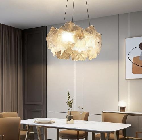 ثريا مودرن ذهبي فاخر قطر 40 سم