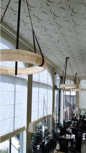 نجف علاقي مودرن 2 متر اسود لون الانارة 3 اضاءات 36...