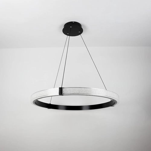 نجف مودرن أسود 3 اضاءات 105 واط