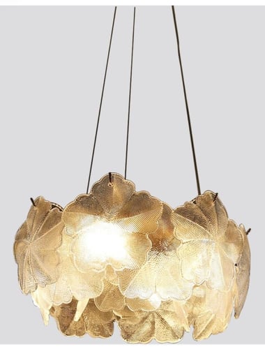 ثريا مودرن ذهبي فاخر قطر 40 سم