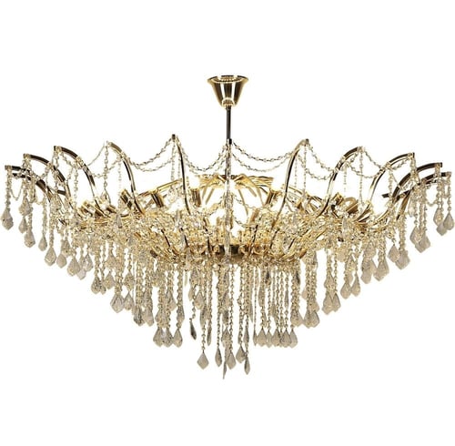 ثريا شمعدان ذهبي فاخر قطر 150سم