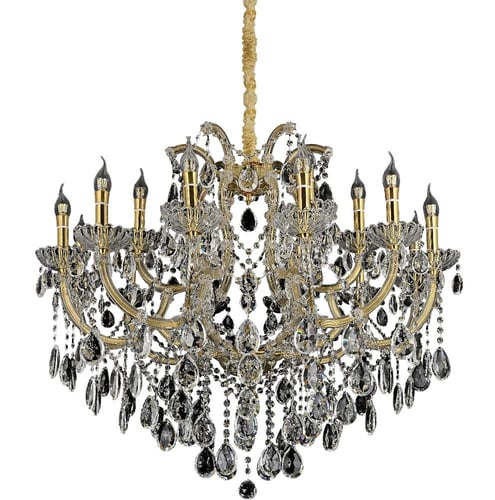 ثريا شمعدان ذهبي فاخر قطر 95 سم