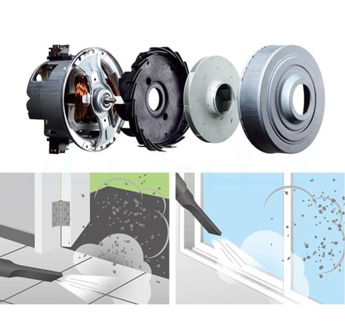 مكنسة كهربائية هيتاشي برميل 18 لتر 2000 واط