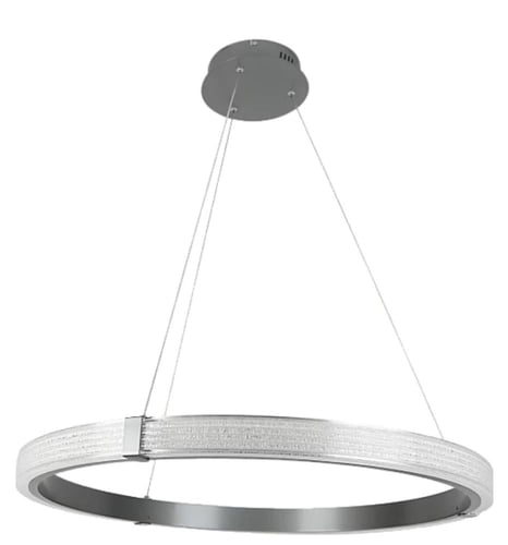 نجف مودرن رمادي 3 اضاءات 105 واط