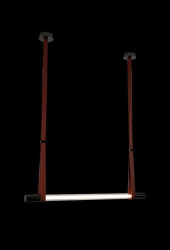 نجف مودرن أسود إضاءة أصفر 18 واط قطر 140 سم