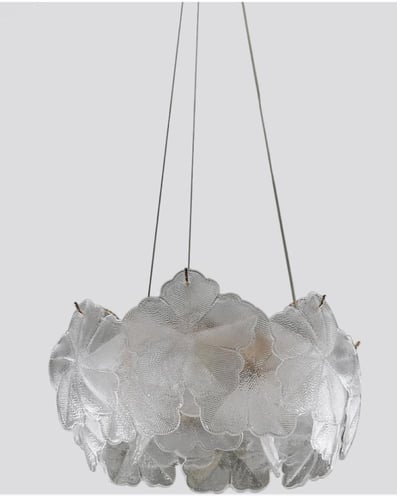 ثريا مودرن ذهبي فاخر قطر 40 سم