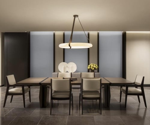 نجف علاقي مودرن 2 متر اسود لون الانارة 3 اضاءات 36...