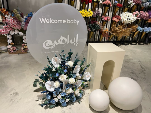 استاند اكليرك بقاعده خشبي