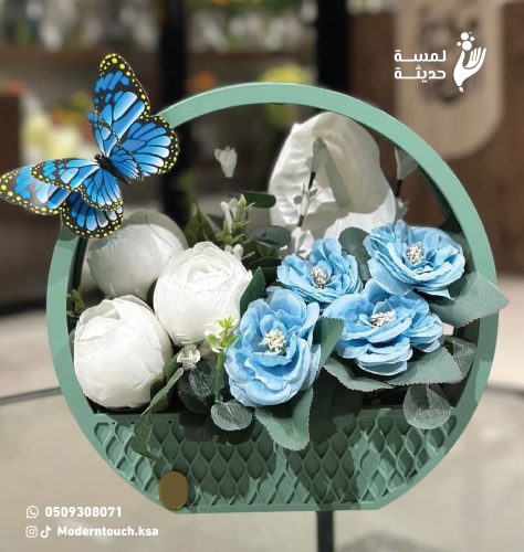 فازة سلة الفراشة