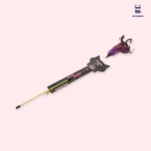 لعبة سنارة ريش للقطط