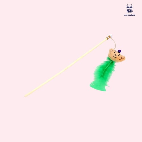 لعبة السنارة وجه الدب للقطط