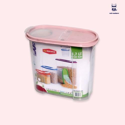 حافظة طعام 1700مل للقطط