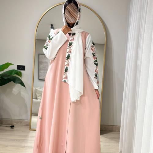 Pink bank abaya 150
