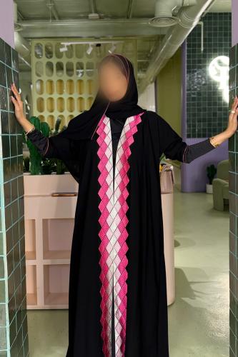 Fuchsia abaya