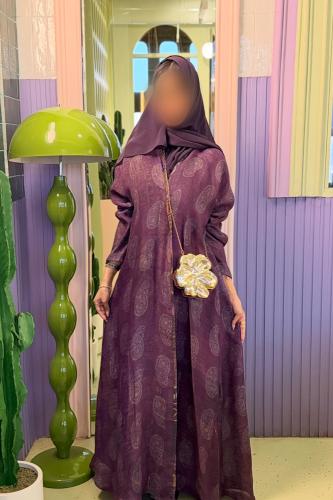 Double face abaya