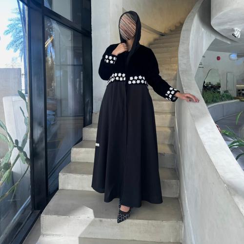 Shami flower abaya