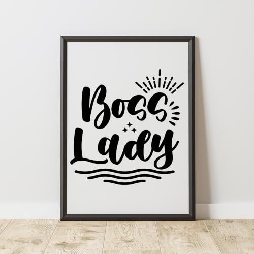 إطار امرأة مديرة - Boss Lady Frame
