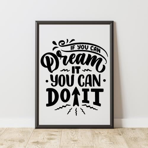 إطار يمكنك فعلها - You Can Do It Frame