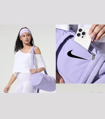 شنطة نايك باللون البنفسجي